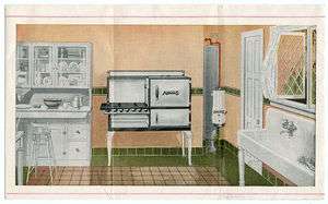 Andes Gas Ranges Stoves 1910 leaflet catalog Binghamton, NY Geneva, NY 