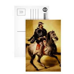  Equestrian Portrait of Victor Emmanuel II of Italy (oil on 