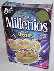 general mills millenios millenium cereal empty box  