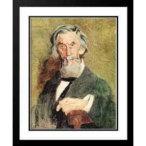   Framed and Double Matted Portrait of William H. MacDowell (unfinished