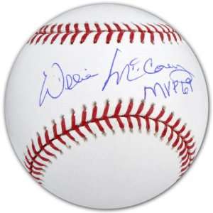Willie Mccovey Autographed Baseball  Details 1969 MVP Inscription