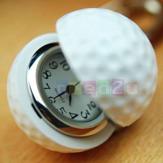 Mini Golf Pocket Pendant Watch Key Ring Chain Gift FOB  