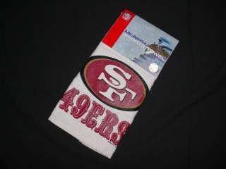 San Francisco 49ers 16 x 25 Terry Velour Golf Towel New  