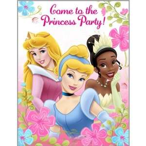 Lets Party By Hallmark Disney Fanciful Princess Invitations 