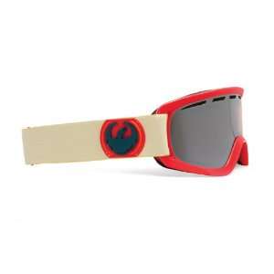  Dragon Alliance D2 Rawhide Goggles (Red, Ionized/Amber 
