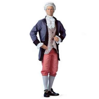 PATRIOTIC COLONIAL MAN ADULT COSTUME PARTY HALLOWEEN  