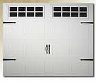 Garage Door Carriage House With Decorative Hardware Wow