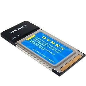  Dynex DX WGNBC 54Mbps 802.11g Wireless LAN CardBus PCMCIA 