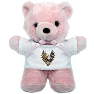  Teddy Bear Pink Bald Eagle with Feathers Dreamcatcher 