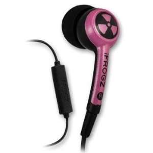  Earpollution Plugz with Mic By Ifrogz Pink Electronics