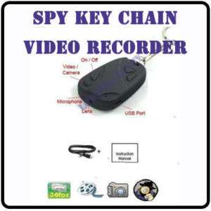 Car Key Chain Hidden Camera Spy Camera video Recorder  