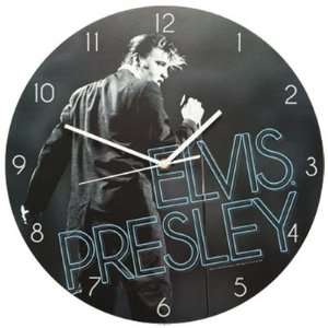  Elvis in Concert Wall Clock