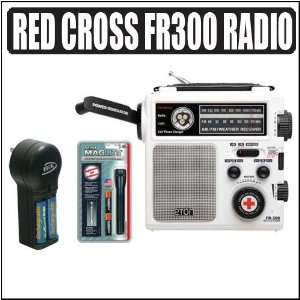  American Red Cross FR300 Emergency Radio (White) w 