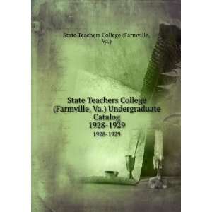  State Teachers College (Farmville, Va.) Undergraduate 