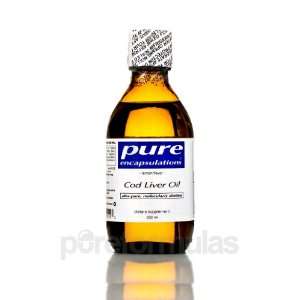  Pure Encapsulations Cod Liver Oil (Lemon flavor) 200 ml (7 