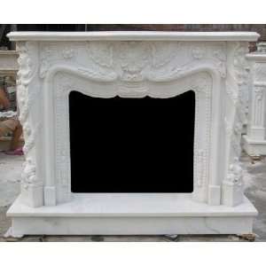    Victorian Style Marble Fireplace Mantel T 1237 