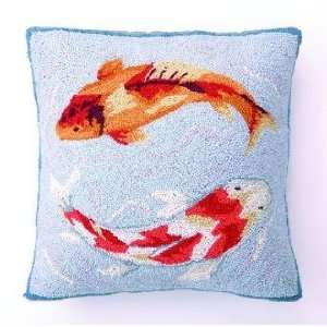  Koi Fish Hook Pillow Arts, Crafts & Sewing