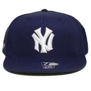  NEW YORK YANKEES FITTED HAT MITCHELL NESS BLACK SIZE 8 