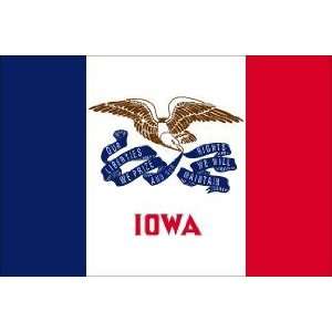   Feet Iowa Nylon   outdoor State Flags Made in US.