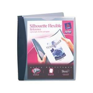  Silhouette Flexible Poly Round Ring View Binder, 1 