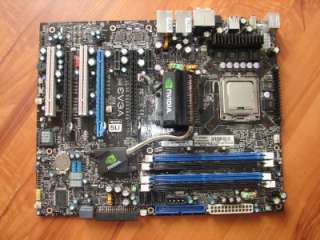    A1 LGA 775 NVIDIA nForce 680i SLI ATX Intel Motherboard & CPU  