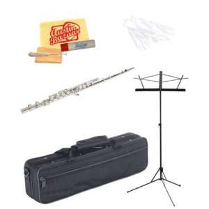  Barcelona CS 1000 Concert Series Flute Bundle with Music Stand 