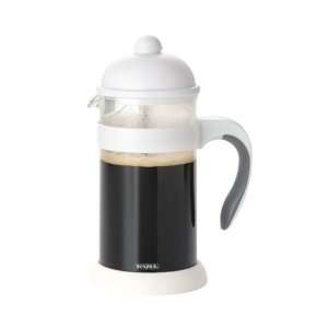  BonJour Hugo 3 Cup French Press, White