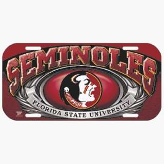  NCAA Florida State Seminoles High Definition License Plate 