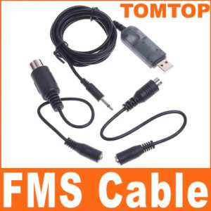 New Esky JR Futaba FMS Simulator USB Lire Cable Adapter  