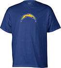 San Diego Chargers Junior Seau Mens T shirt Large Navy  