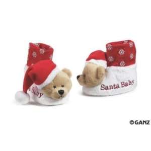  Santa Baby Christmas Bear Foot Rattles Toys & Games