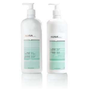  Ahava Mineral Body Lotion and Mineral Shower Gel Set 
