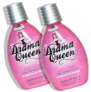 LOT of 2 Designer Skin DRAMA QUEEN Tanning Bed Lotion 895531010006 