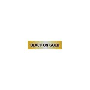  CASIO EZ Label Tape (9mmx8m) Black on Gold (XR 9GD1 