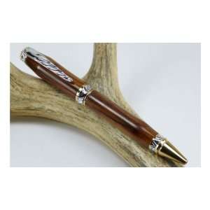   Ultra Cigar Pen With a Chrome with Gold Finish