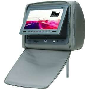   0G 7 Inch Headrest Monitor with DVD Player (Gray)