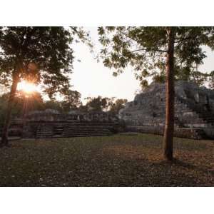  Mayan Archaeological Site, Yaxha, Guatemala, Central 