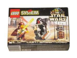 Lego Star Wars Episode I Lightsaber Duel 7101  