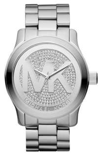 Michael Kors Runway Logo Dial Bracelet Watch  