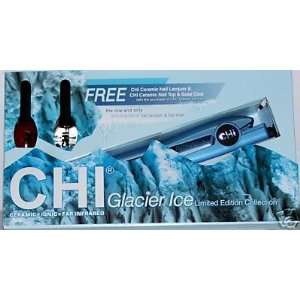  CHI Glacier Ice 1 inch Ceramic Ionic Far Infrared Hairstyling Flat 