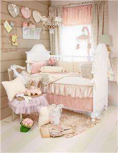 Glenna Jean LOVE LETTERS 8 Pc Crib Baby Bedding Set NEW  