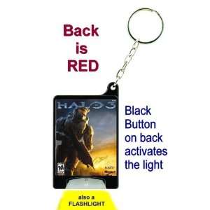  Halo 3 Reach Key Chain Flashlight Batteries Included 