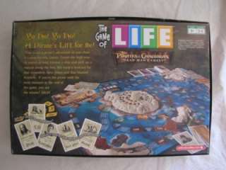 Life Game Pirates of the Caribbean 2005 Milton Bradley  