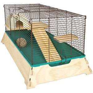  Natural Wood Hamster Cage