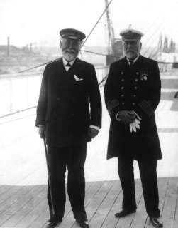   CAPTAIN SMITH LORD PIRRIE 1912 PHOTO WHITE STAR PASSENGER SHIP LINE