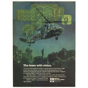  1982 Sikorsky Night Hawk Helicopter Down Pilot Rescue 