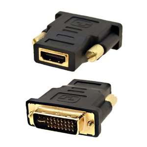   Male to HDMI Female Adapter Connector Converter   Black Electronics