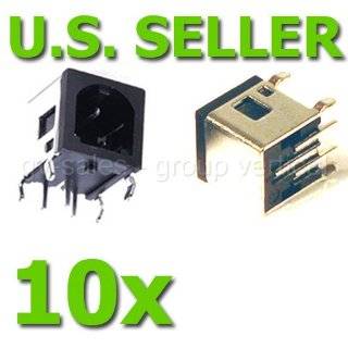 10 Pack Lot LAPTOP DC/AC POWER JACK FOR DELL LATITUDE C SERIES C510 
