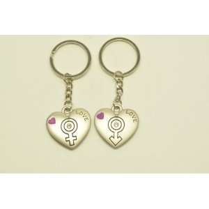  His & Hers Lovers Couple Key Chain