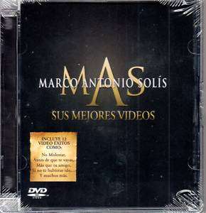 MARCO ANTONIO SOLIS SUS MEJORES VIDEOS DVD  